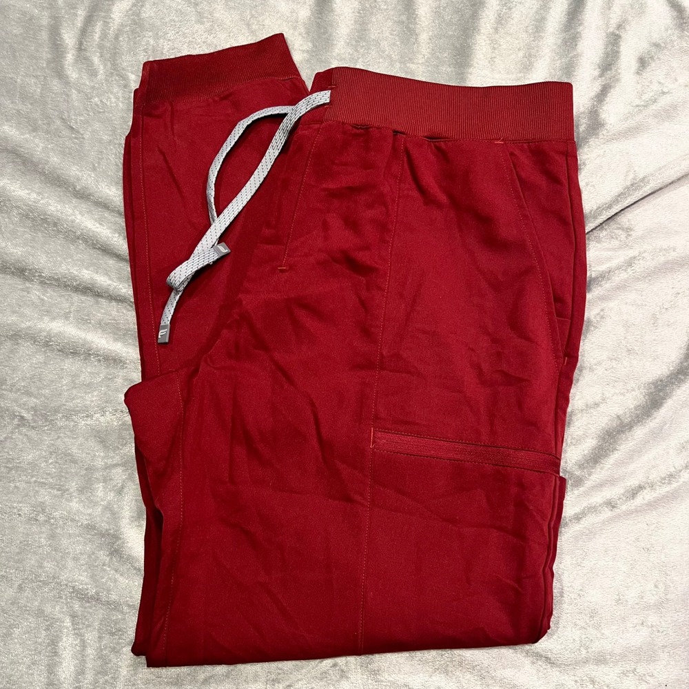 Fabletics Women's Red Track Joggers